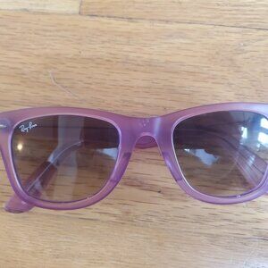 Ray Ban Wayfarer Sunglasses Ice Pop Strawberry